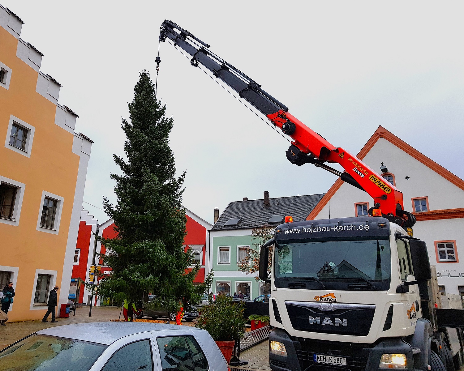 Weihnachtsbaum in Dietfurt